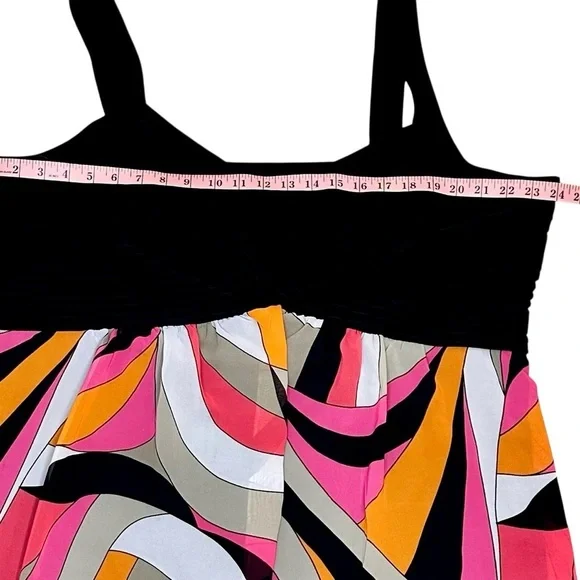 Signature by Robbie Bee V-Neck Sleeveless Sundress Plus Size 24W - Picture 11 of 12